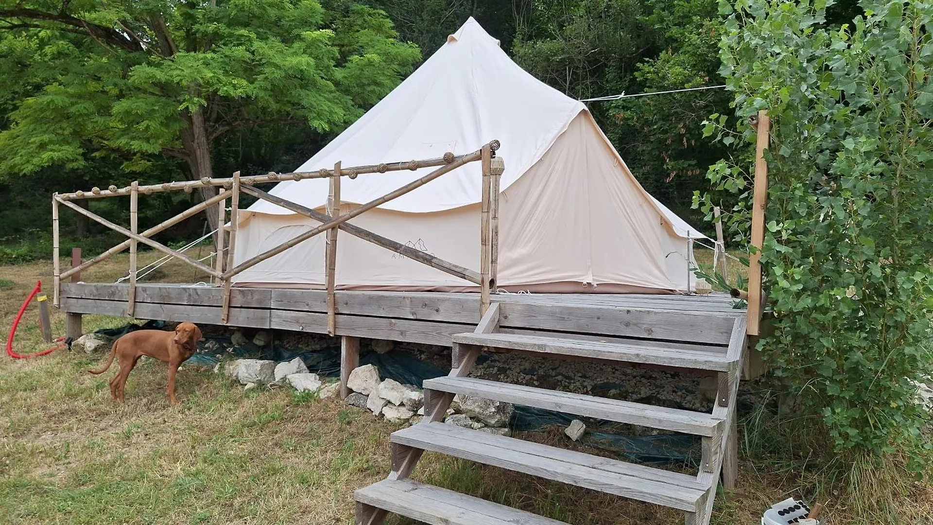Hotel Glamping Zelt Auf Reiterhof Montaigu-de-Quercy Luxusní stan